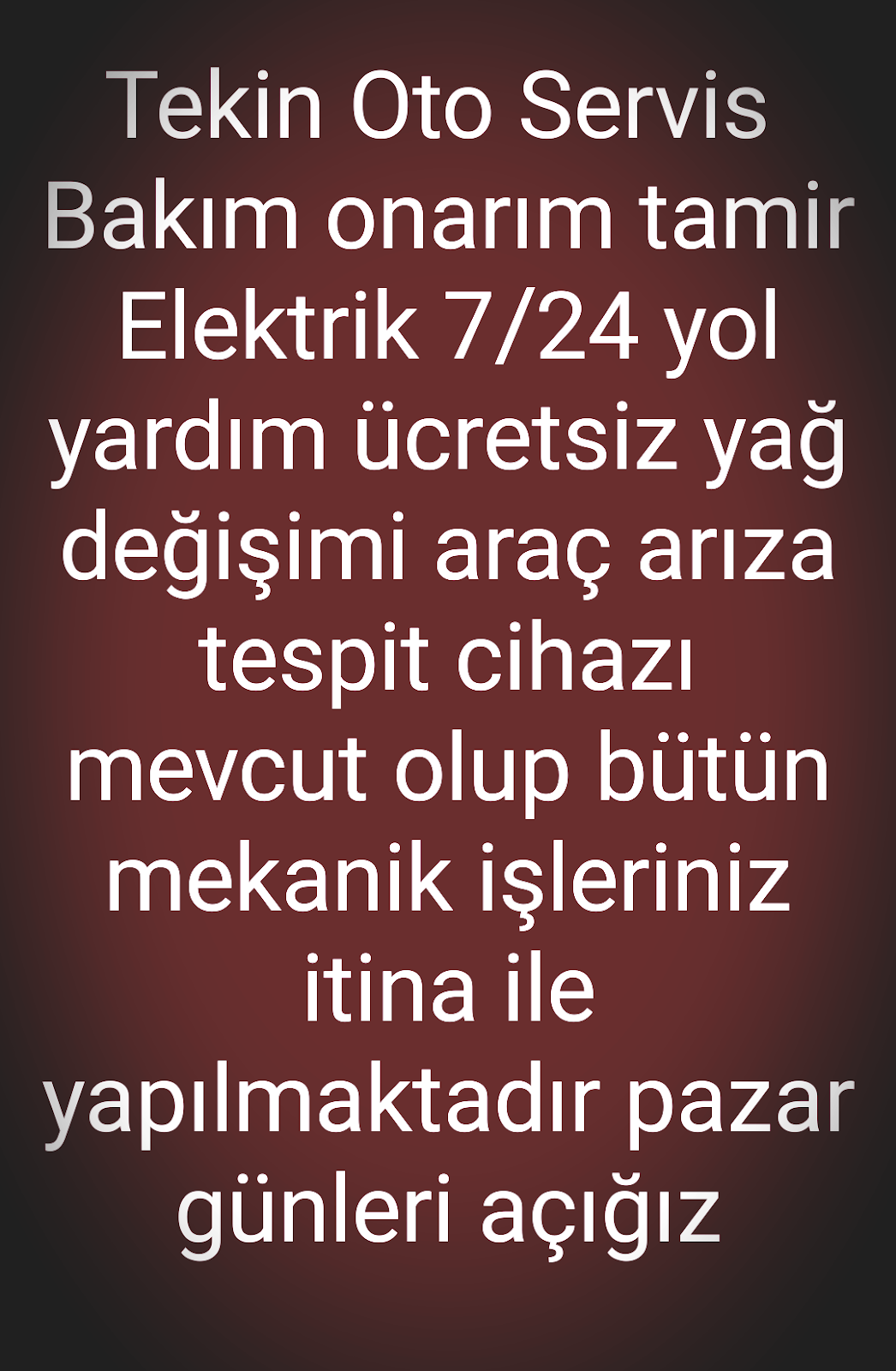 Tekin Oto Tamir Yerel İşletme fotoğrafı 1